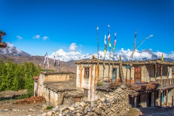 Village in Upper Mustang
