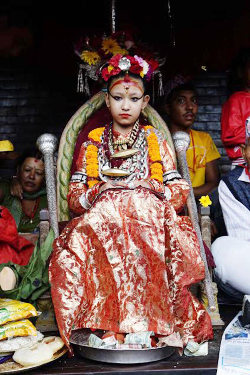 Kumari the Living Goddess of Nepal