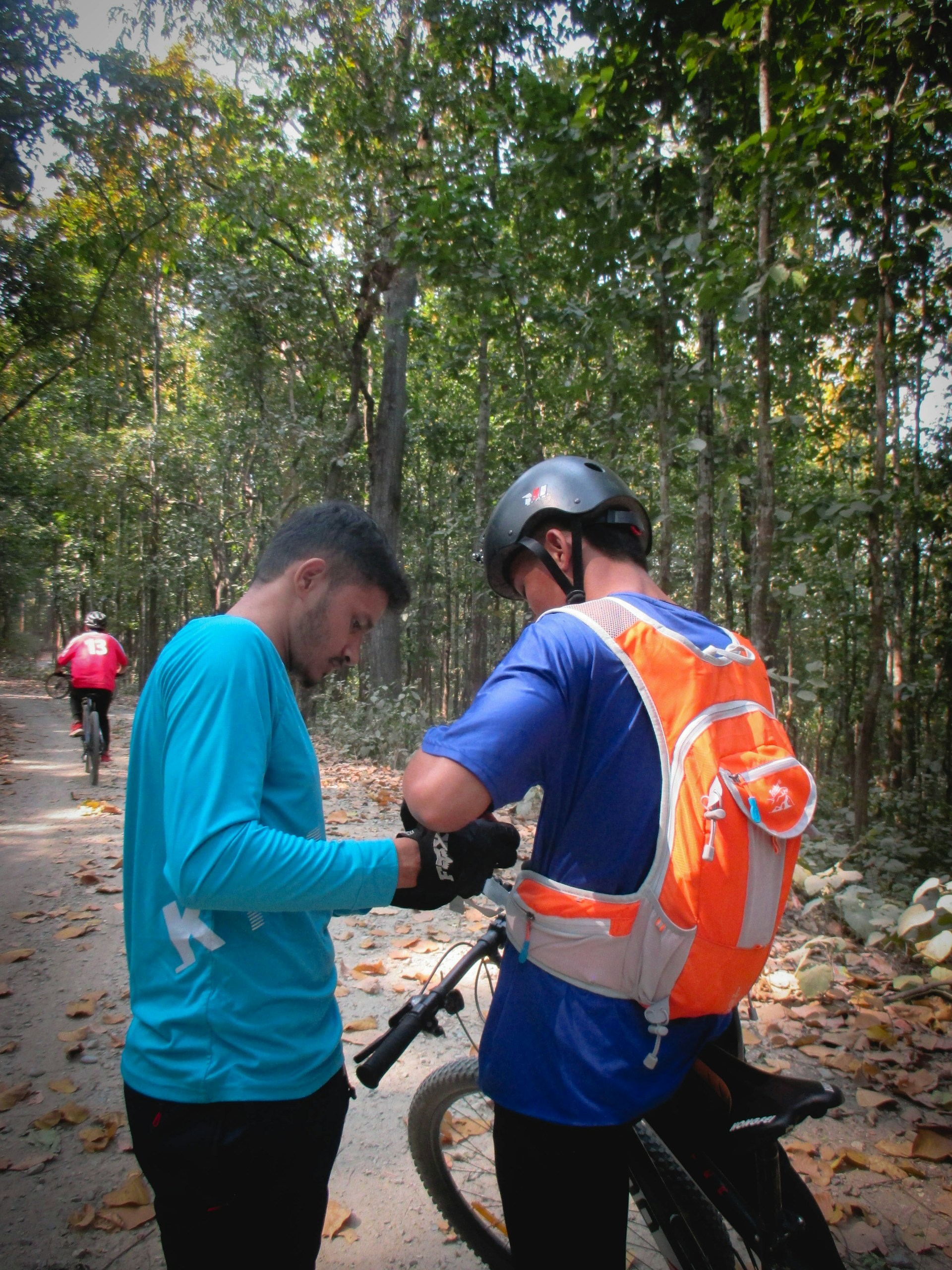 Casual Conversation on a Cycle Ride in the Terai