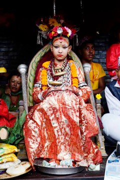 Kumari, the living Goddess of Nepal