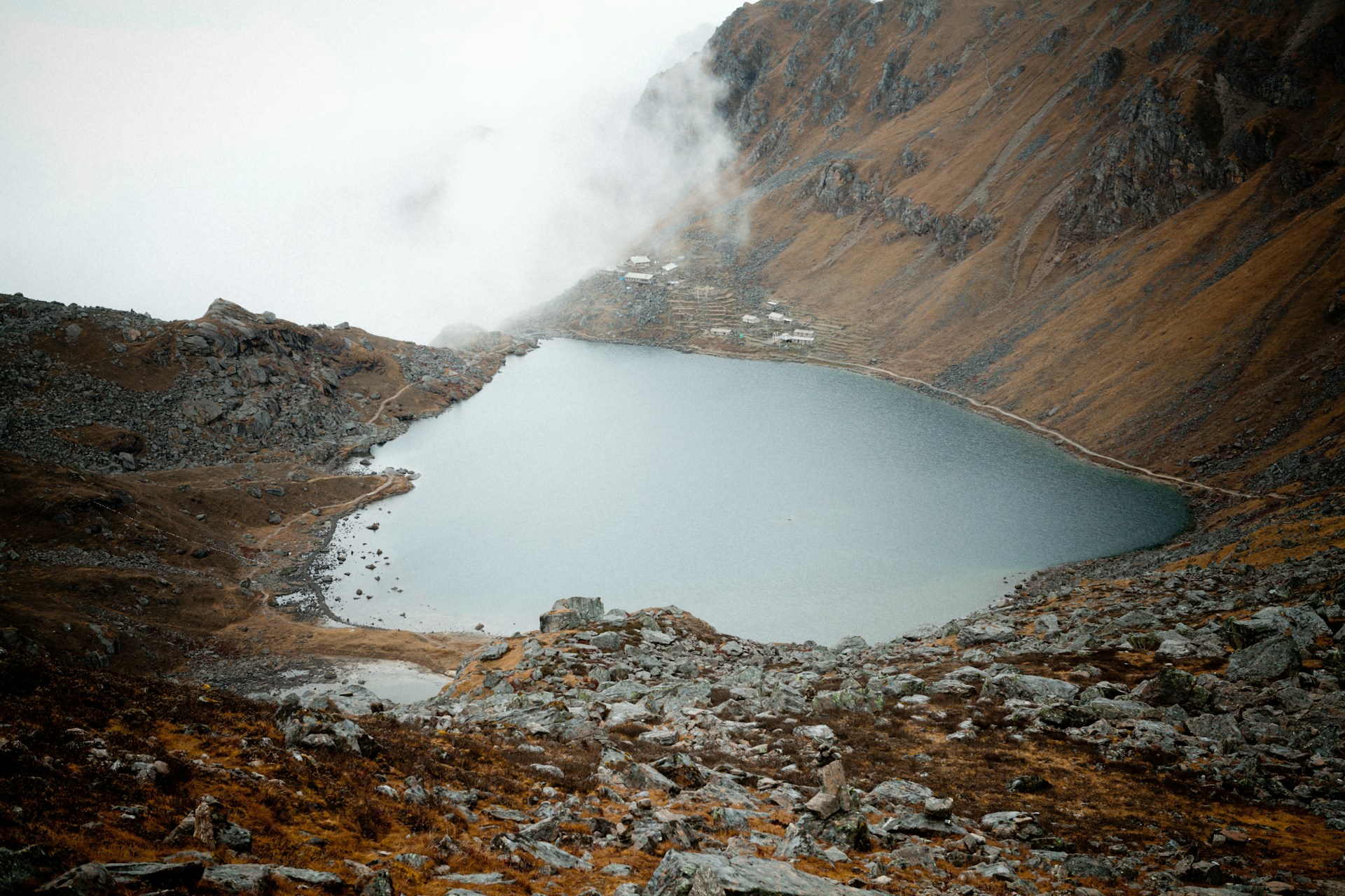 Gosaikunda Lake View | Sacred Himalayan Lake in Nepal