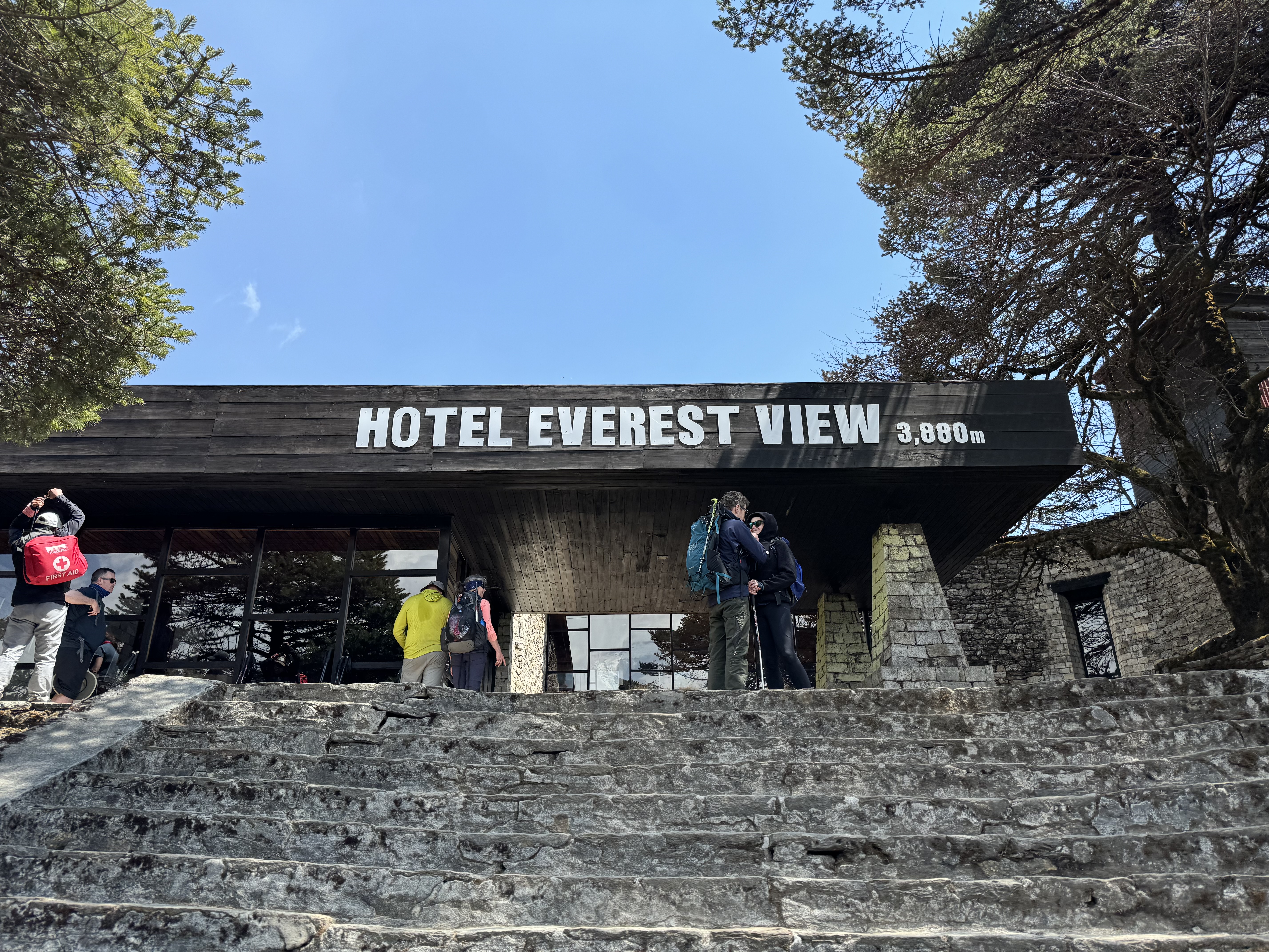 Hotel Everest View at 3,880m