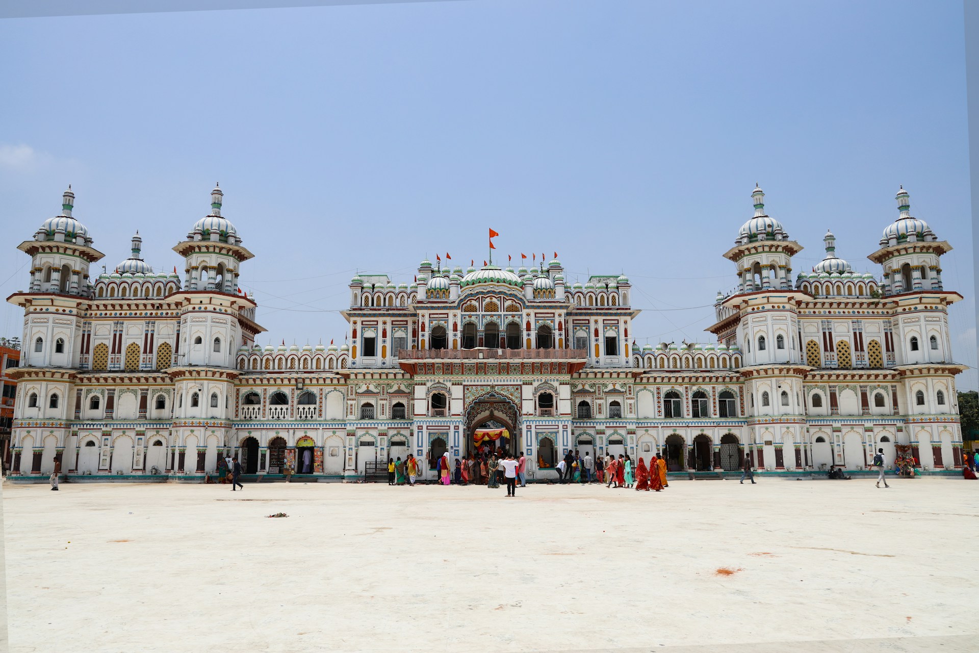 Janaki Temple in Janakpur, Nepal