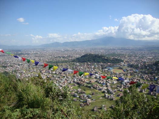 View of Kathmandu Valley