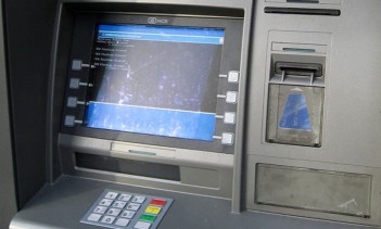 ATM screen